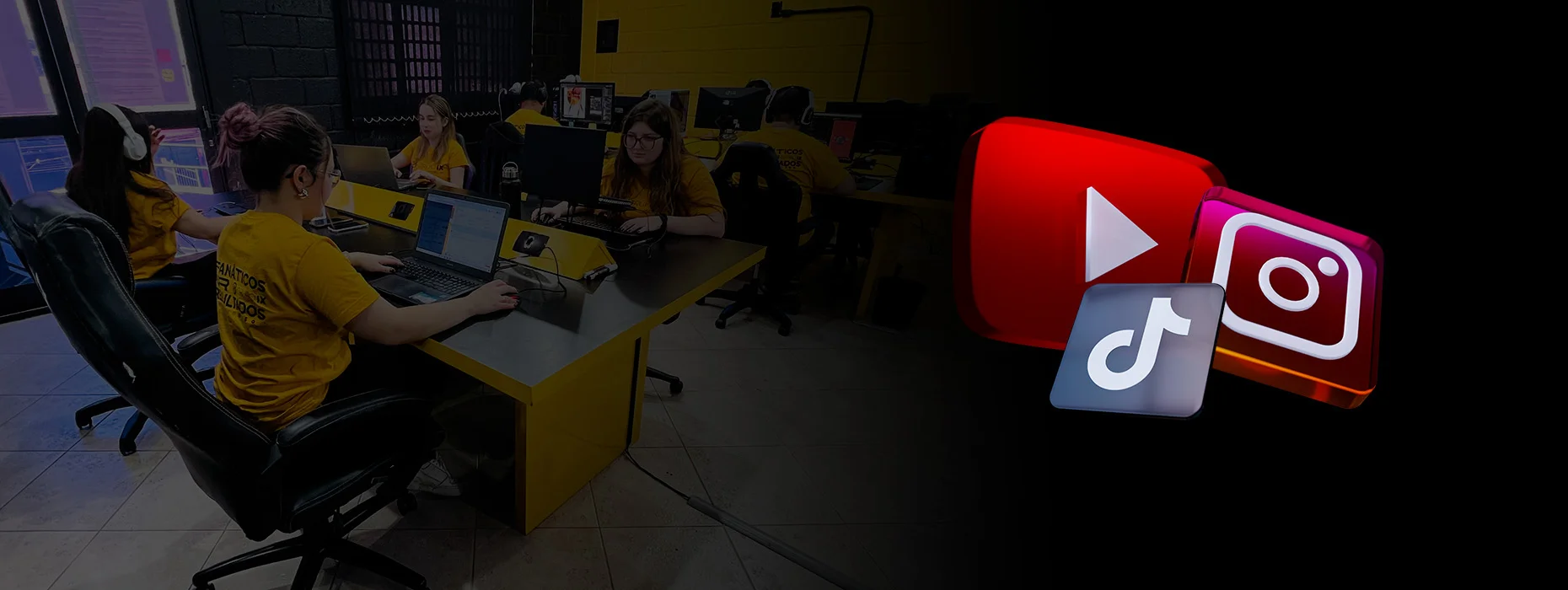 Banner de fundo - Social Media