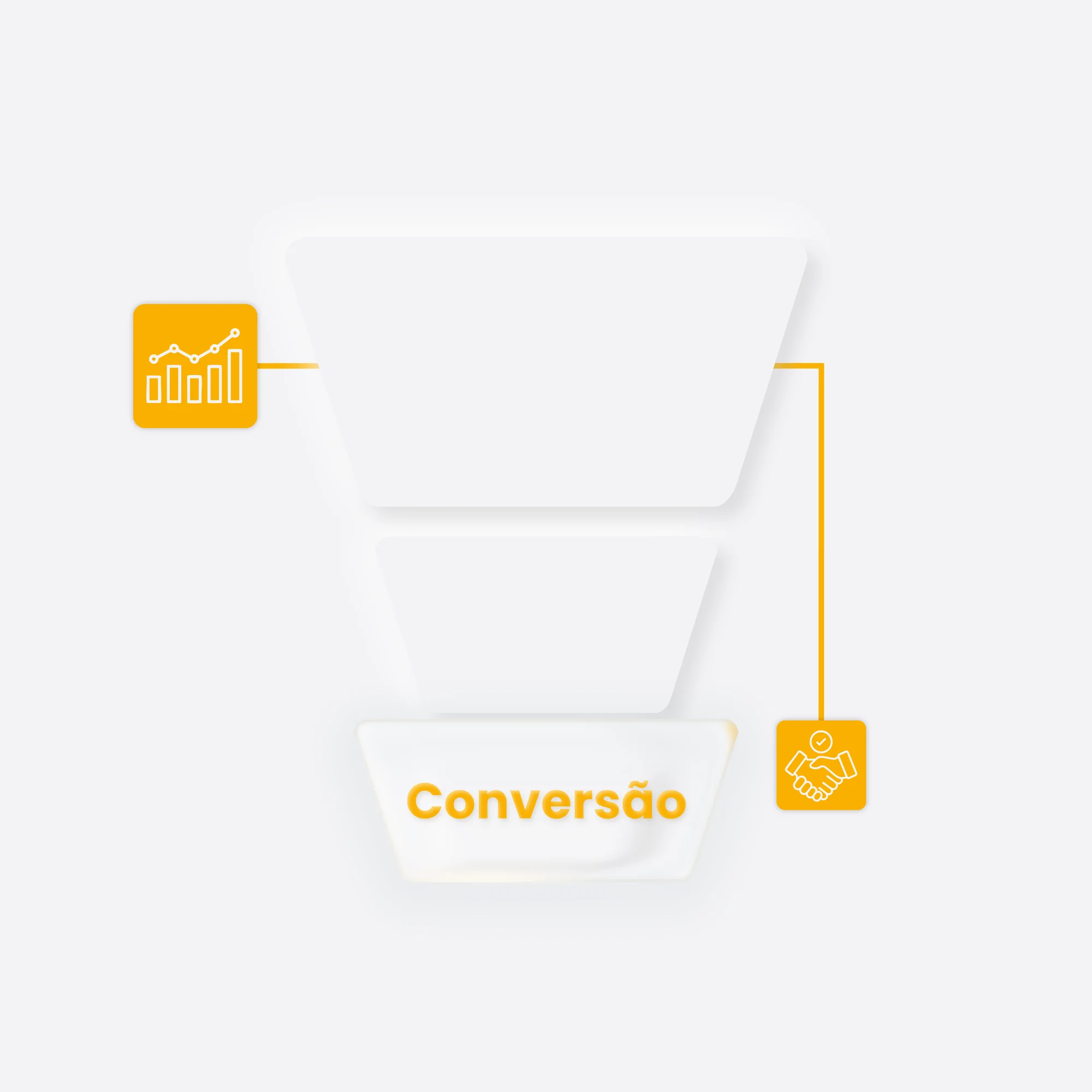 Ilustração sobre Conversão de Vendas