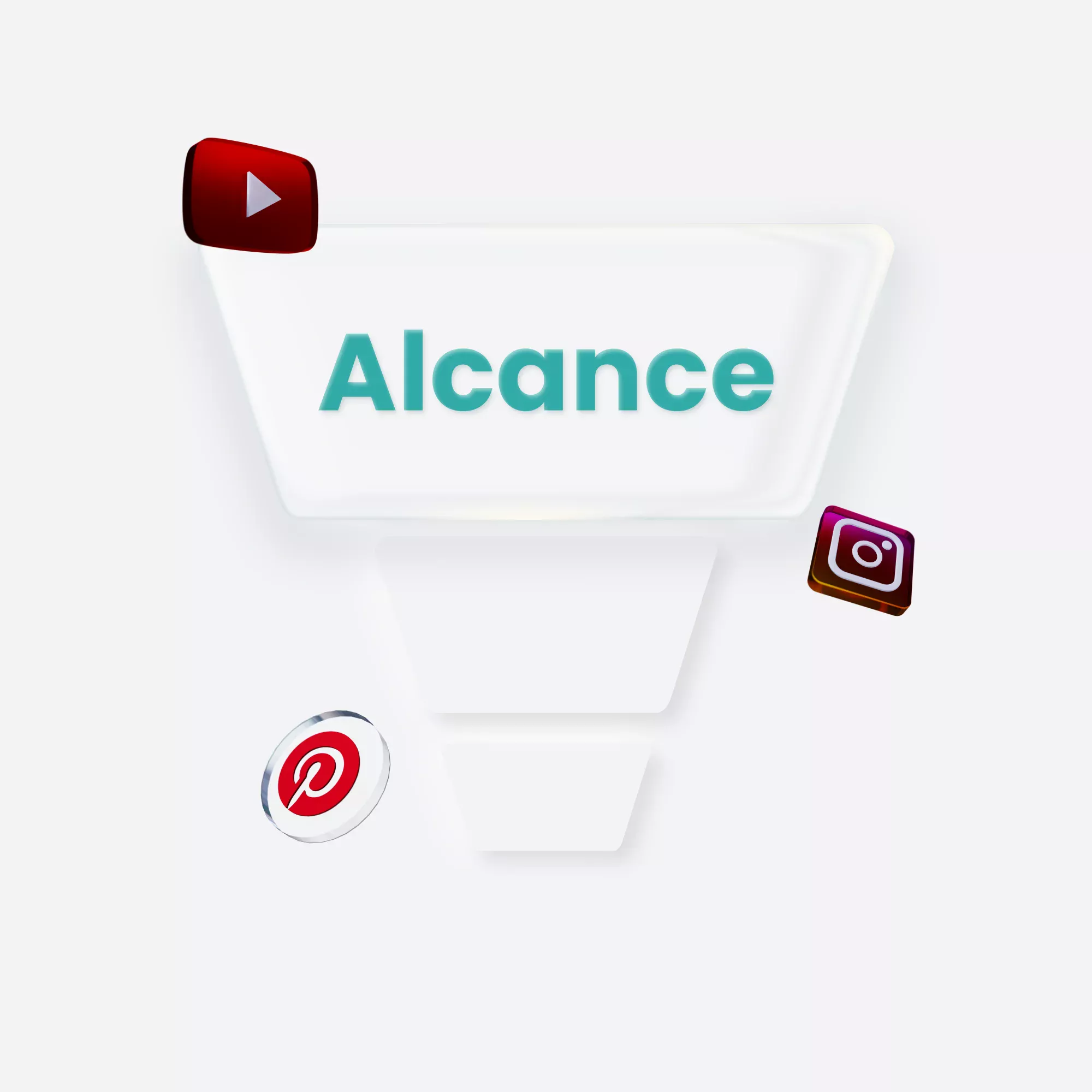 Ilustração sobre Alcance de Marca