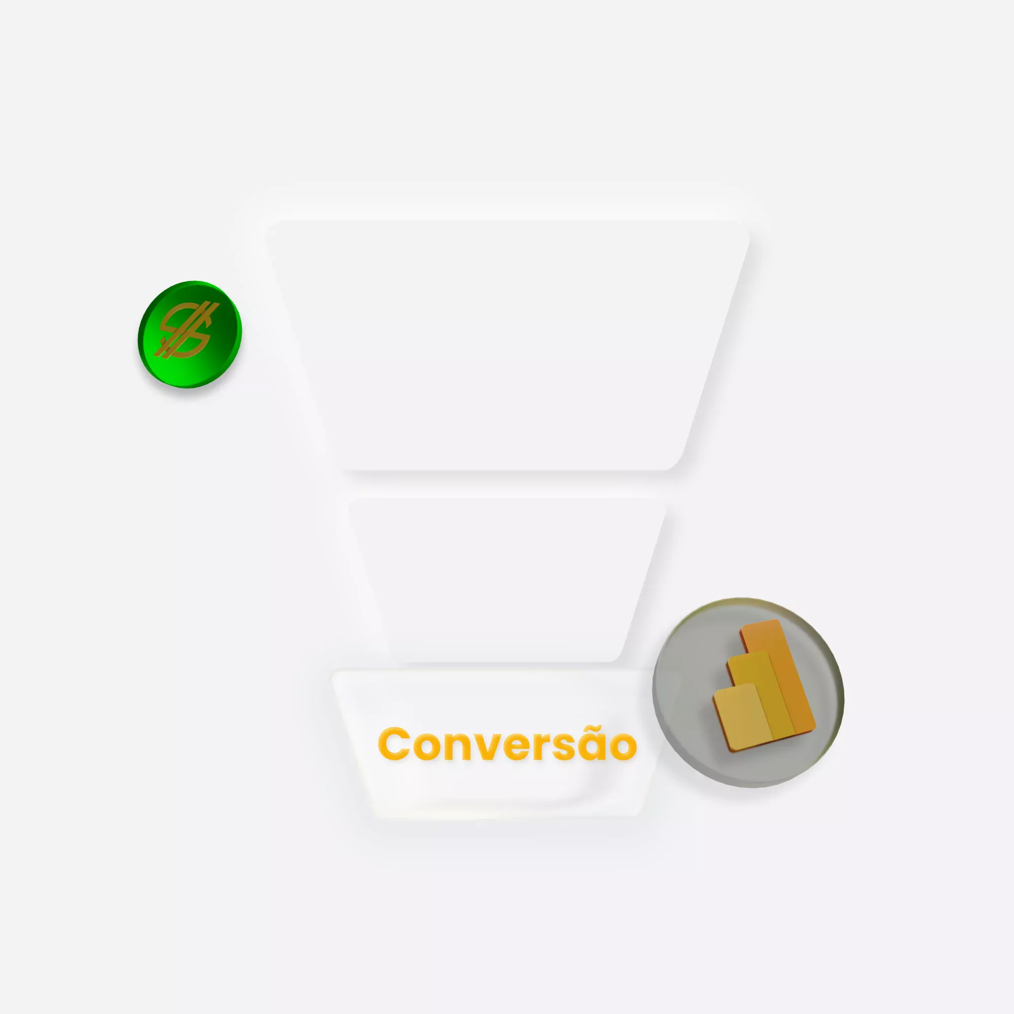 Ilustração sobre Conversão de Vendas