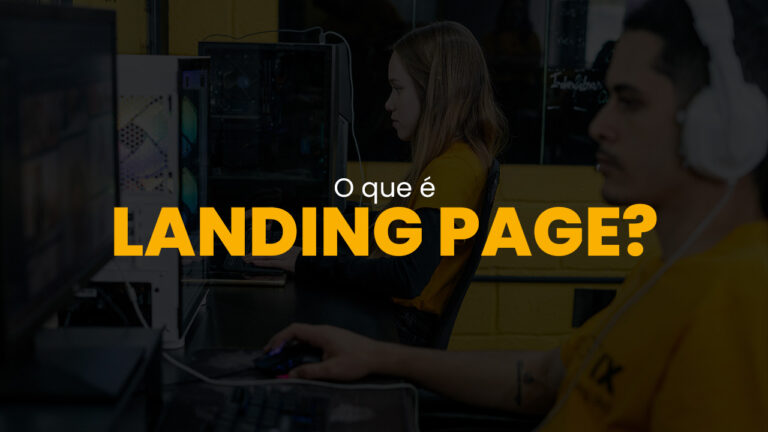 o que é landing page