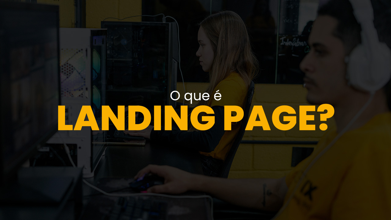o que é landing page